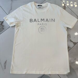 Balmain white Short Sleeve Tshirt